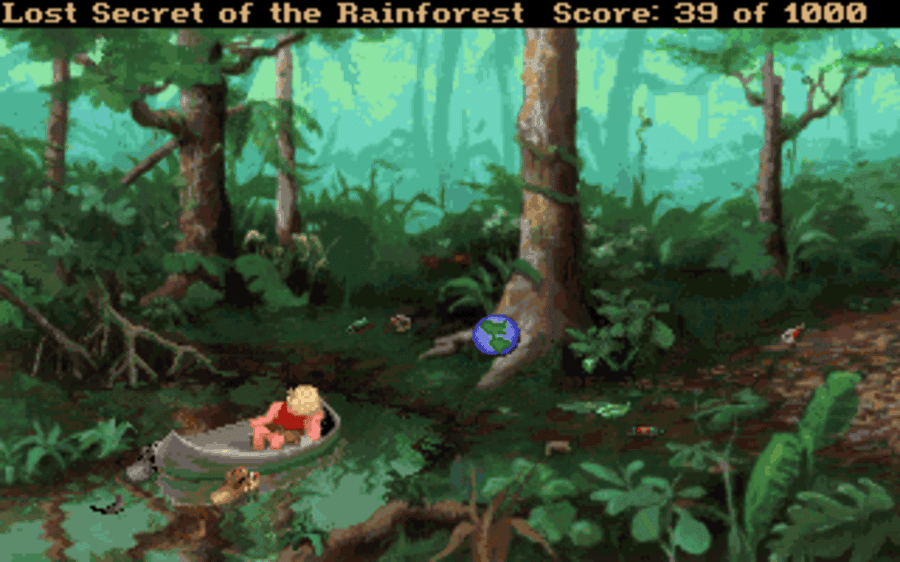 Gameplay screen of Lost Secret of the Rainforest (5/8) Gameplay screen of Lost Secret of the Rainforest (5/8)