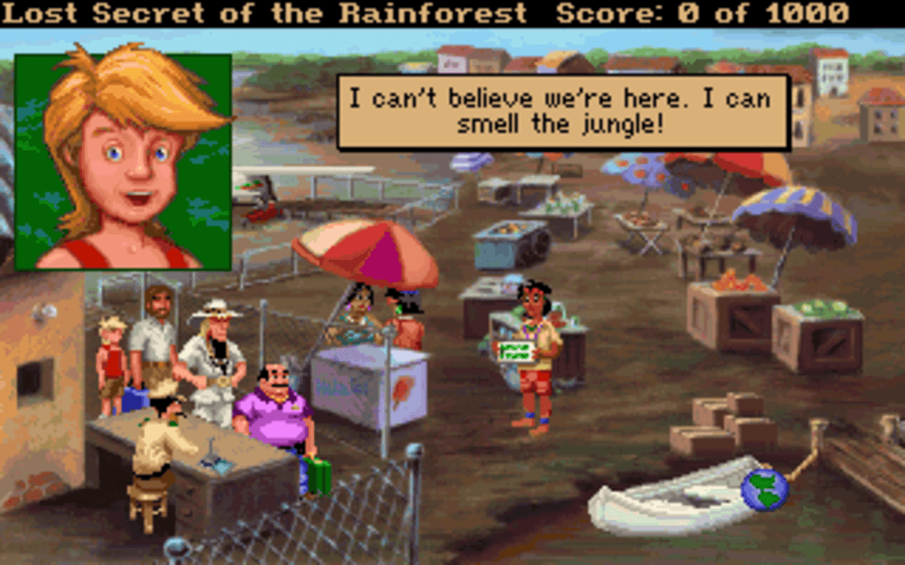 Gameplay screen of Lost Secret of the Rainforest (2/8) Gameplay screen of Lost Secret of the Rainforest (2/8)