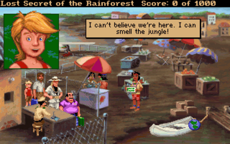 Gameplay screen of Lost Secret of the Rainforest (2/8) Gameplay screen of Lost Secret of the Rainforest (2/8)