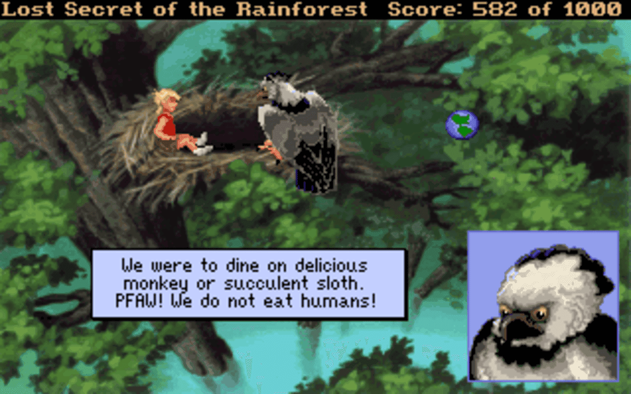 Gameplay screen of Lost Secret of the Rainforest (7/8) Gameplay screen of Lost Secret of the Rainforest (7/8)