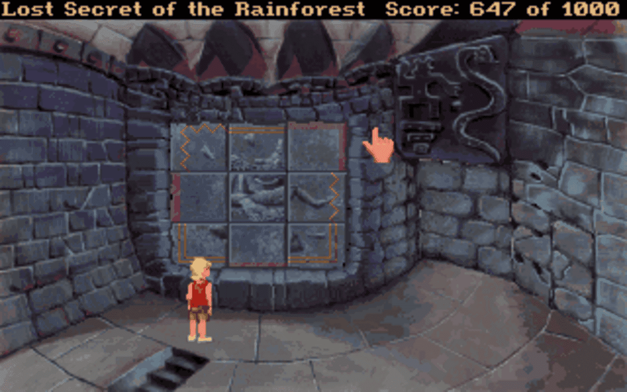 Gameplay screen of Lost Secret of the Rainforest (8/8) Gameplay screen of Lost Secret of the Rainforest (8/8)
