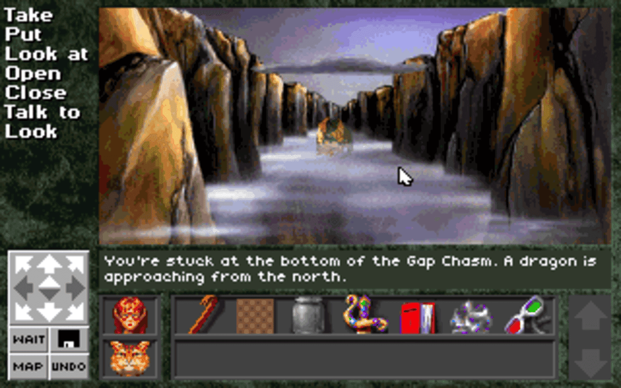 Gameplay screen of Companions of Xanth (7/8) Gameplay screen of Companions of Xanth (7/8)