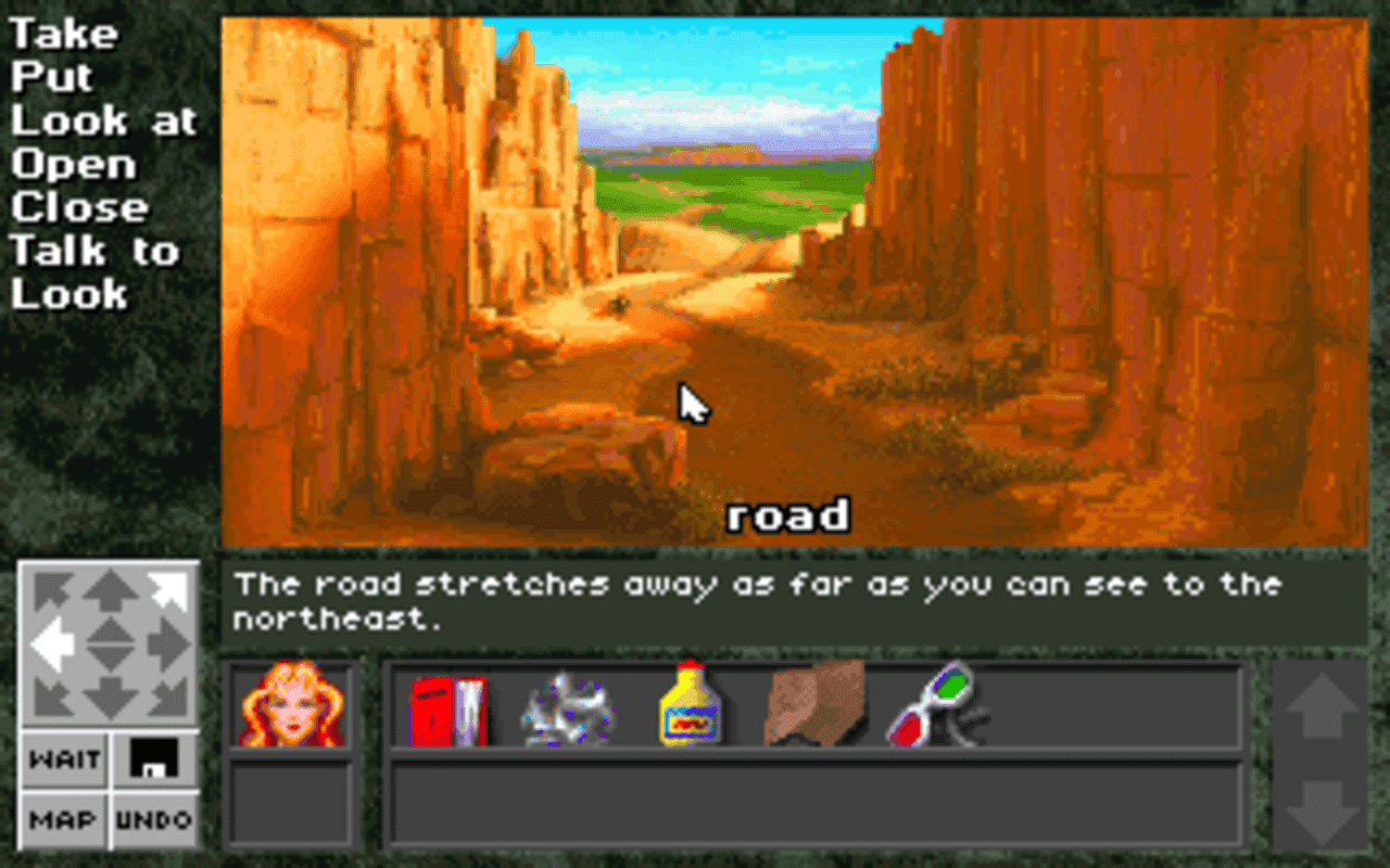 Gameplay screen of Companions of Xanth (8/8) Gameplay screen of Companions of Xanth (8/8)