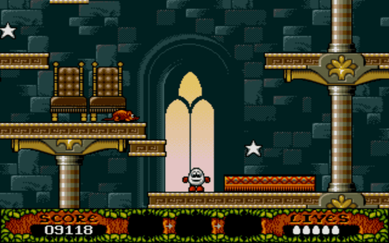 Gameplay screen of The Fantastic Adventures of Dizzy (6/8) Gameplay screen of The Fantastic Adventures of Dizzy (6/8)