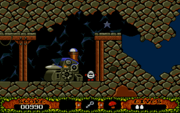 Gameplay screen of The Fantastic Adventures of Dizzy (7/8) Gameplay screen of The Fantastic Adventures of Dizzy (7/8)