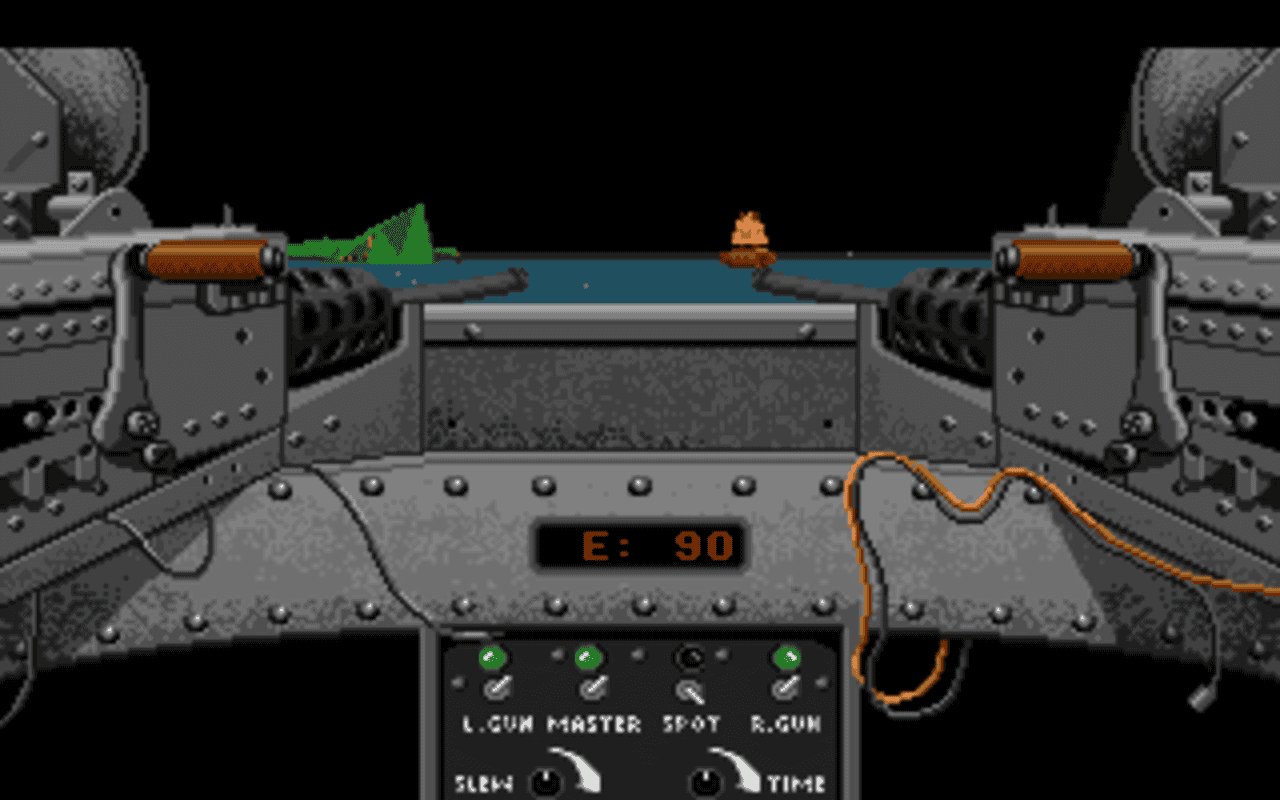 Gameplay screen of Gunboat (4/8) Gameplay screen of Gunboat (4/8)