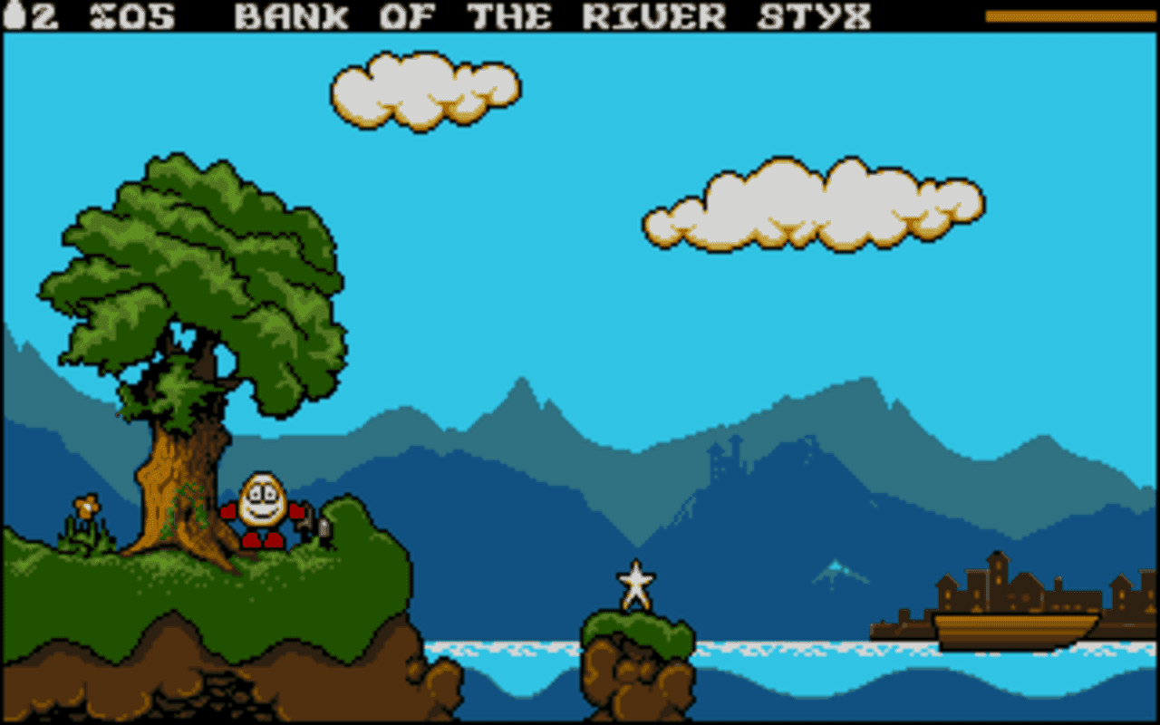 Gameplay screen of Dizzy: Prince of the Yolkfolk (3/8) Gameplay screen of Dizzy: Prince of the Yolkfolk (3/8)