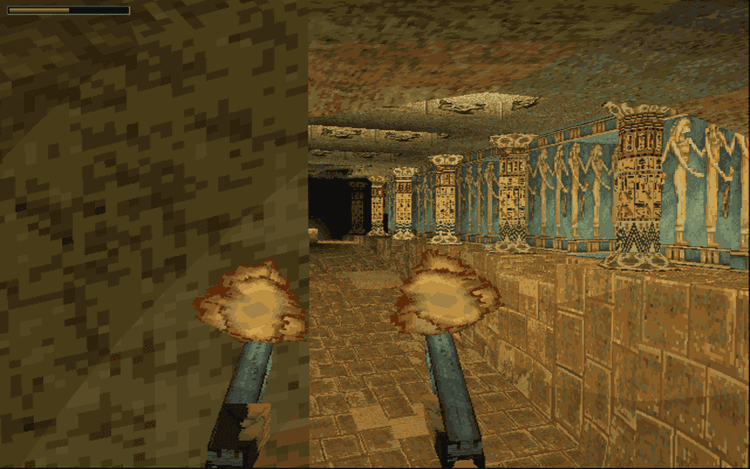 Gameplay screen of Tomb Raider: Gold (6/8) Gameplay screen of Tomb Raider: Gold (6/8)