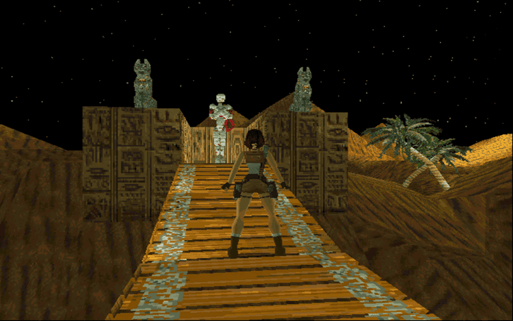 Gameplay screen of Tomb Raider: Gold (7/8) Gameplay screen of Tomb Raider: Gold (7/8)