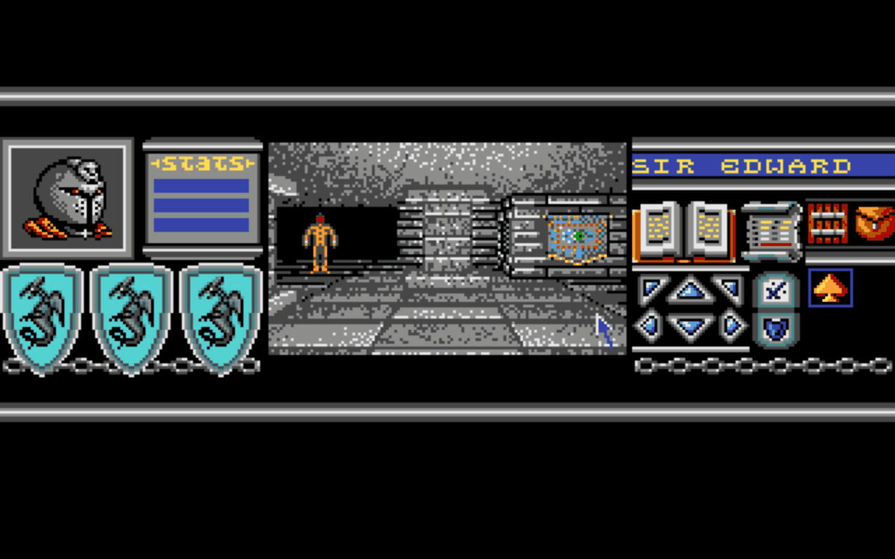 Gameplay screen of Bloodwych (3/8) Gameplay screen of Bloodwych (3/8)