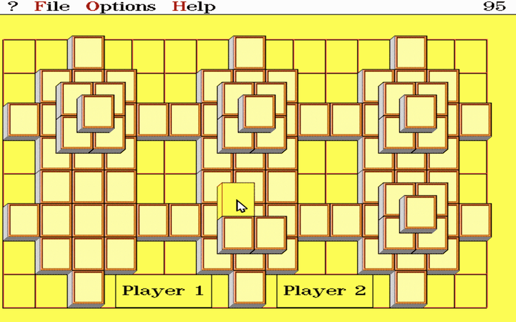 Gameplay screen of Shanghai II: Dragon's Eye (2/8) Gameplay screen of Shanghai II: Dragon's Eye (2/8)
