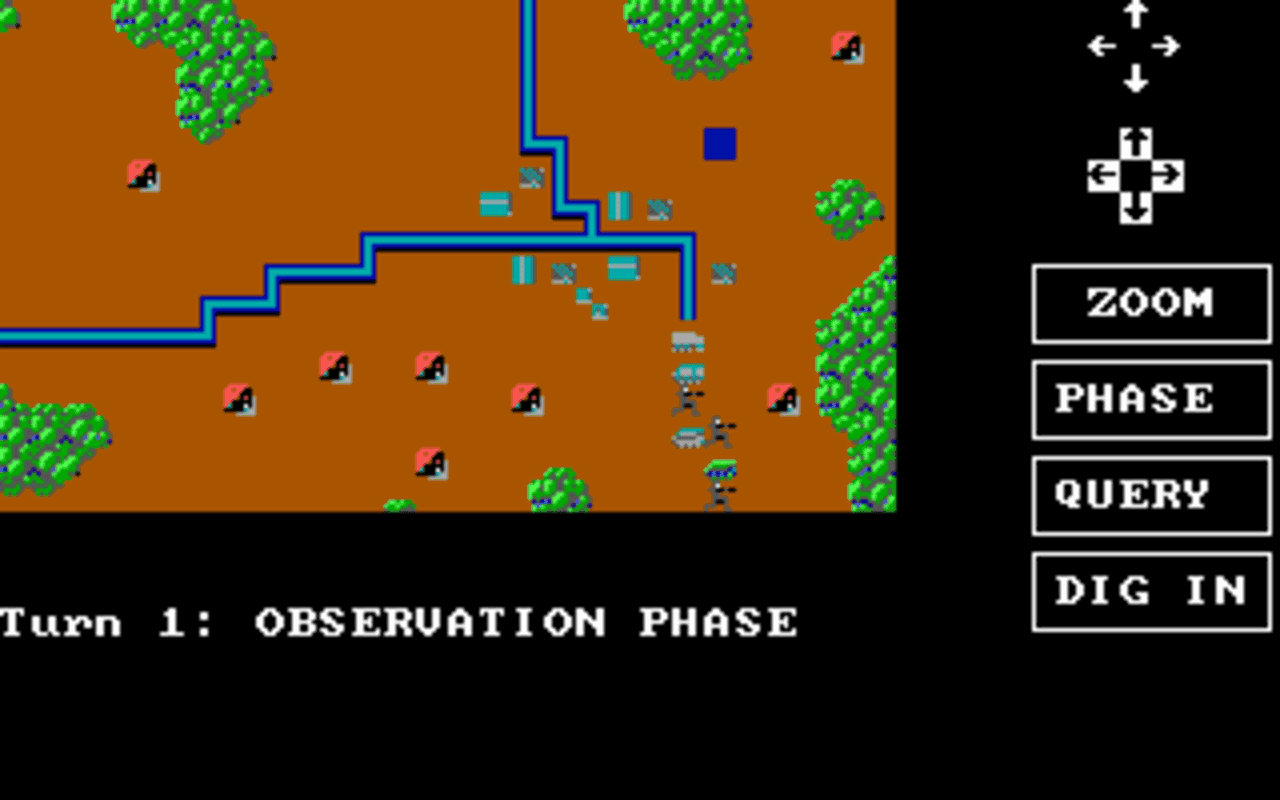 Gameplay screen of Wargame Construction Set (4/8) Gameplay screen of Wargame Construction Set (4/8)