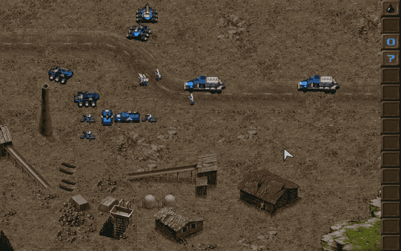 Gameplay screen of KKND: Krush Kill 'N Destroy (1/8) Gameplay screen of KKND: Krush Kill 'N Destroy (1/8)