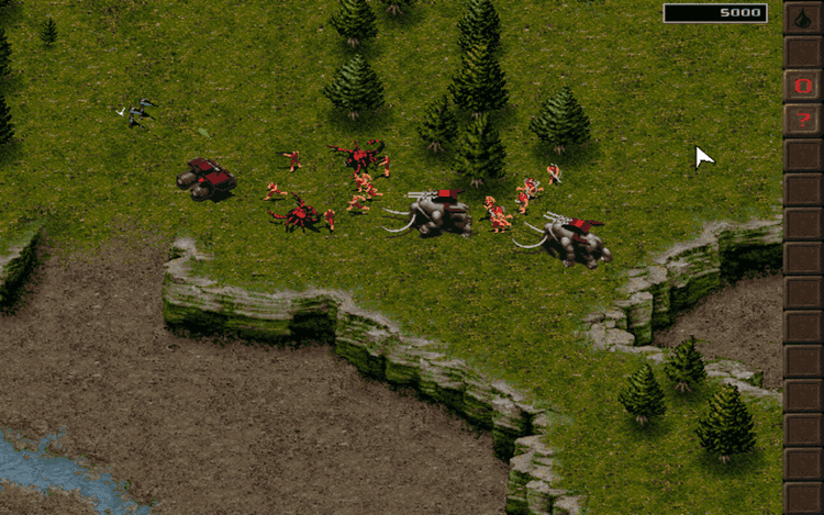 Gameplay screen of KKND: Krush Kill 'N Destroy (4/8) Gameplay screen of KKND: Krush Kill 'N Destroy (4/8)