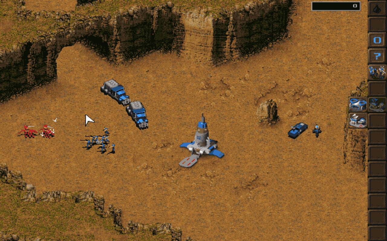 Gameplay screen of KKND: Krush Kill 'N Destroy (7/8) Gameplay screen of KKND: Krush Kill 'N Destroy (7/8)