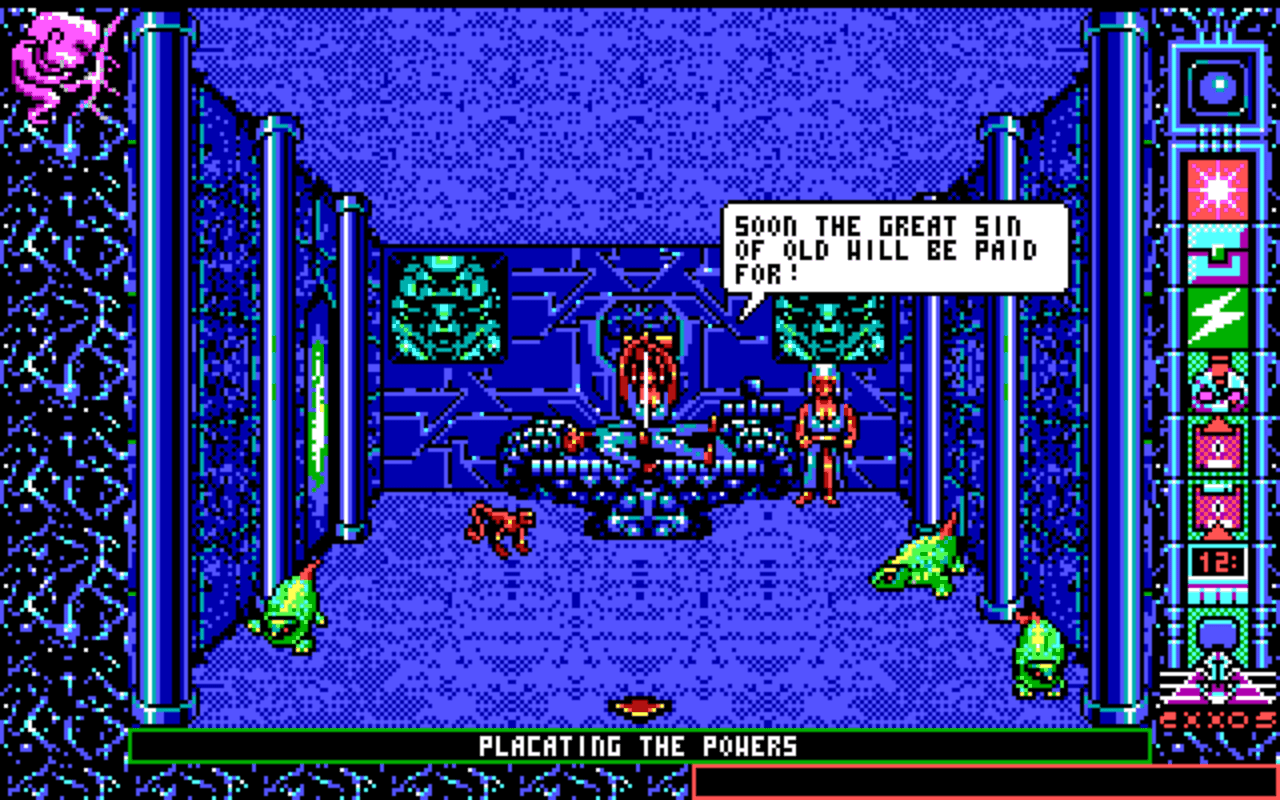 Gameplay screen of Chamber of the Sci-Mutant Priestess (6/8) Gameplay screen of Chamber of the Sci-Mutant Priestess (6/8)