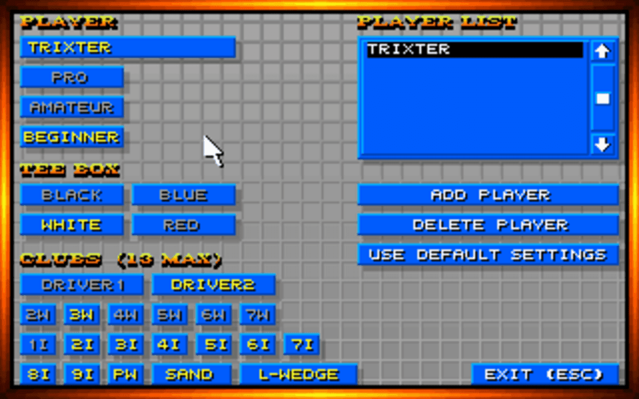 Gameplay screen of Links: The Challenge of Golf (2/8) Gameplay screen of Links: The Challenge of Golf (2/8)