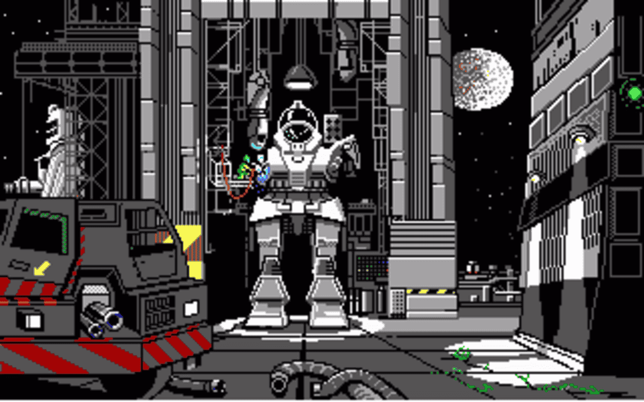 Gameplay screen of MechWarrior (4/8) Gameplay screen of MechWarrior (4/8)