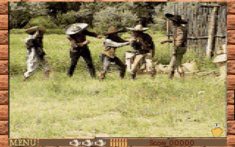 Gameplay screen of Mad Dog II: The Lost Gold (1/8) Gameplay screen of Mad Dog II: The Lost Gold (1/8)