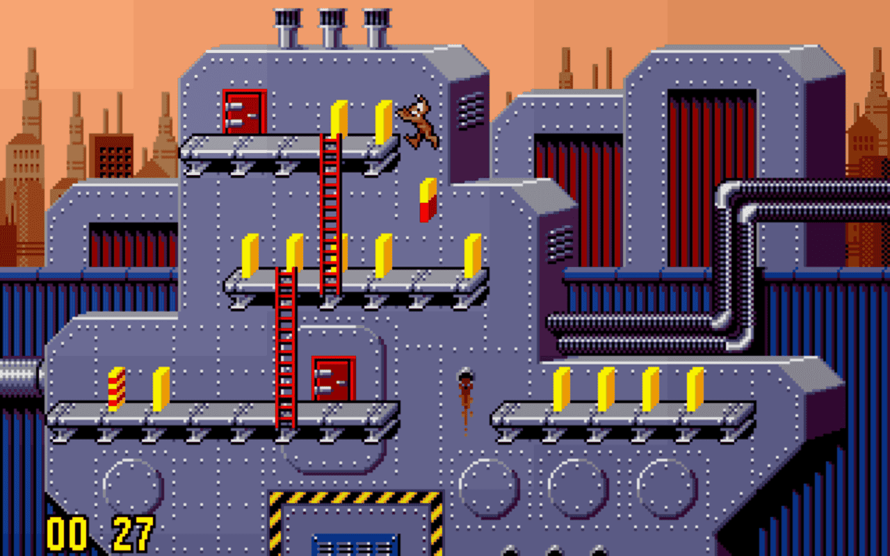 Gameplay screen of Push-Over (5/8) Gameplay screen of Push-Over (5/8)