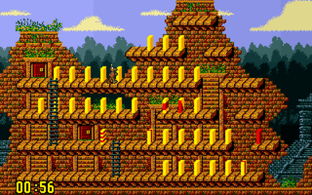 Gameplay screen of Push-Over (7/8) Gameplay screen of Push-Over (7/8)