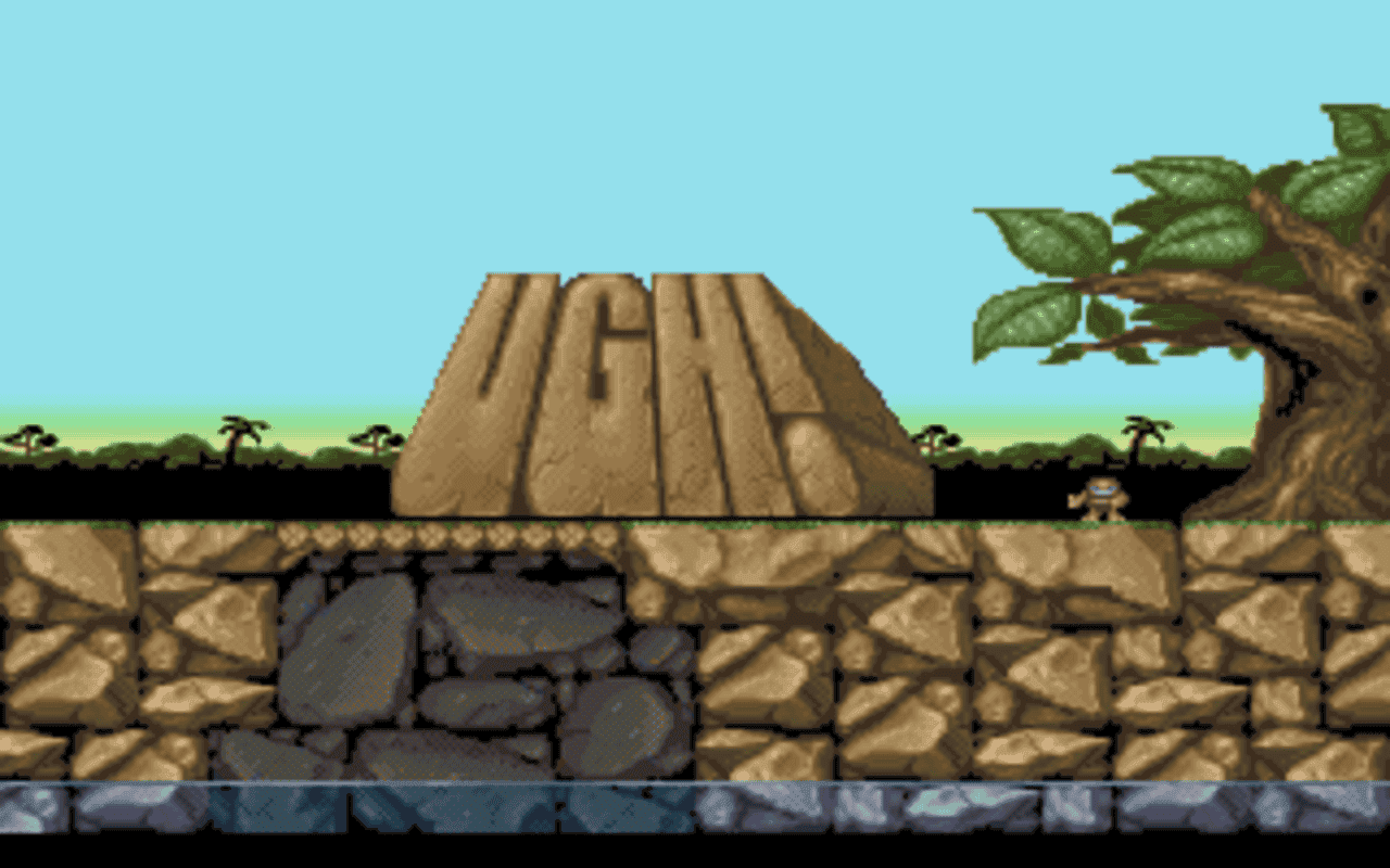 Gameplay screen of Ugh! (5/8) Gameplay screen of Ugh! (5/8)