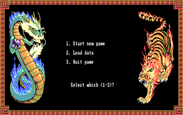 Gameplay screen of Romance of the Three Kingdoms II (4/8) Gameplay screen of Romance of the Three Kingdoms II (4/8)