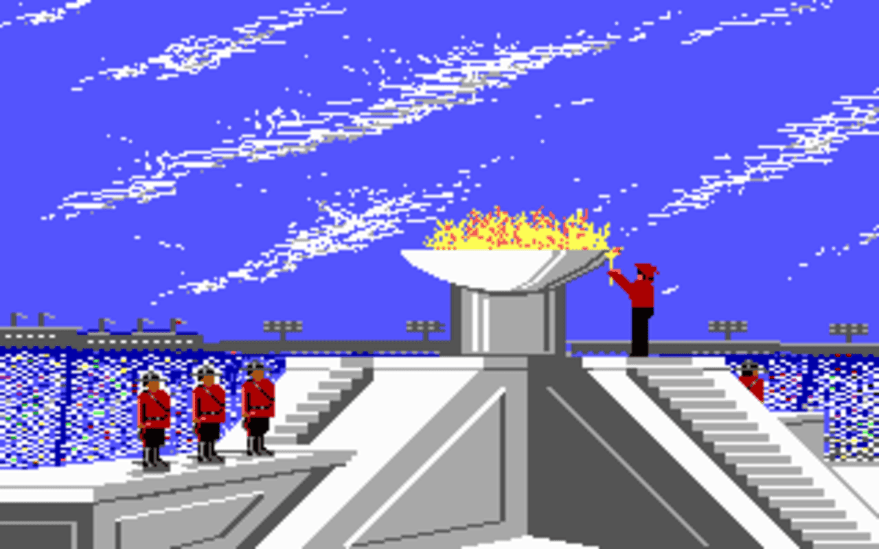 Gameplay screen of The Games: Winter Edition (3/8) Gameplay screen of The Games: Winter Edition (3/8)