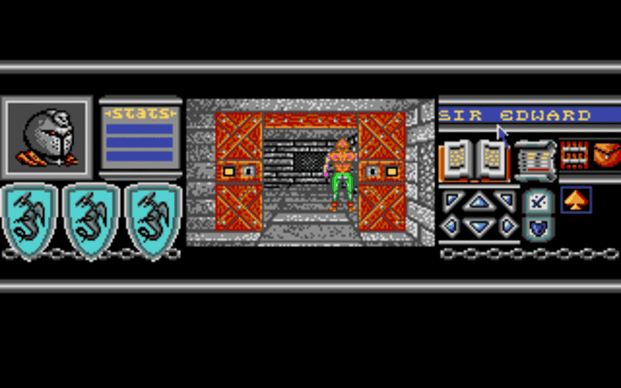 Gameplay screen of Bloodwych (7/8) Gameplay screen of Bloodwych (7/8)