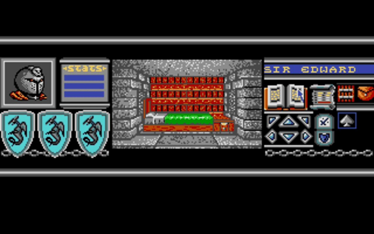 Gameplay screen of Bloodwych (8/8) Gameplay screen of Bloodwych (8/8)