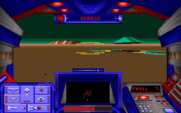 Gameplay screen of Stellar 7 (1/8) Gameplay screen of Stellar 7 (1/8)