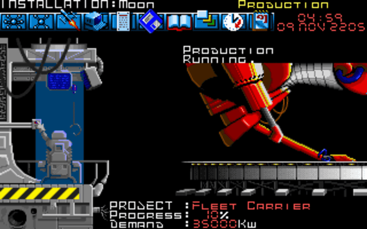 Gameplay screen of Millennium: Return to Earth (3/8) Gameplay screen of Millennium: Return to Earth (3/8)