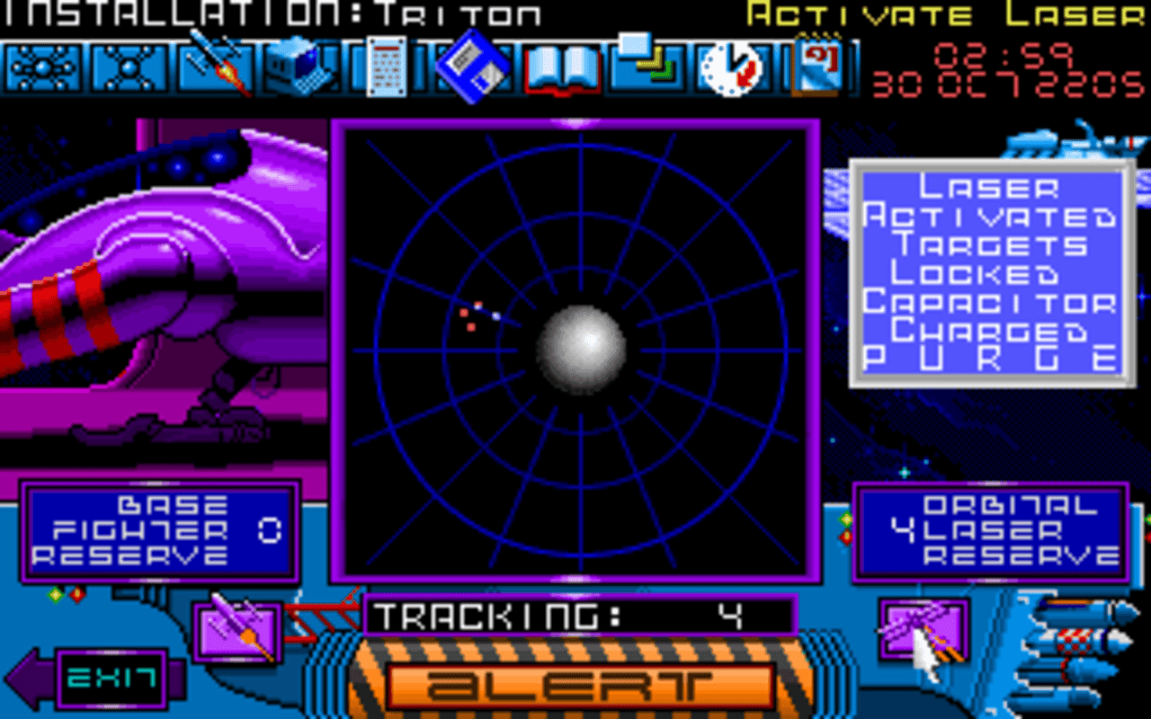 Gameplay screen of Millennium: Return to Earth (6/8) Gameplay screen of Millennium: Return to Earth (6/8)