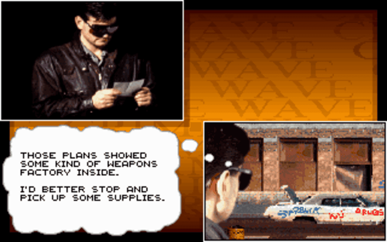 Gameplay screen of Crime Wave (1/8) Gameplay screen of Crime Wave (1/8)