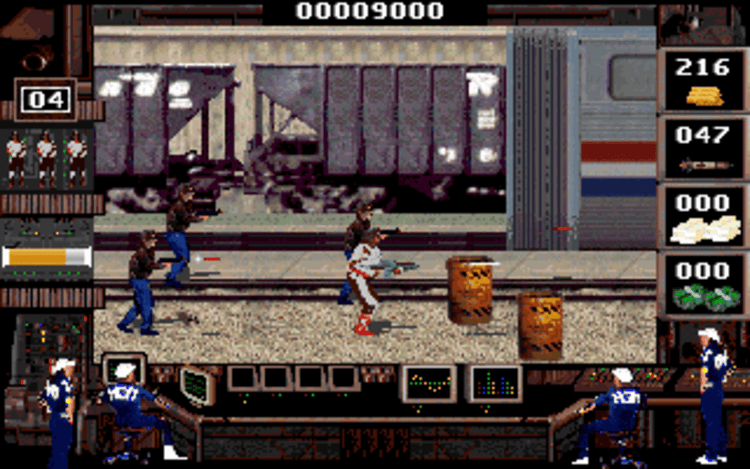 Gameplay screen of Crime Wave (3/8) Gameplay screen of Crime Wave (3/8)