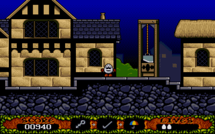 Gameplay screen of The Fantastic Adventures of Dizzy (3/8) Gameplay screen of The Fantastic Adventures of Dizzy (3/8)
