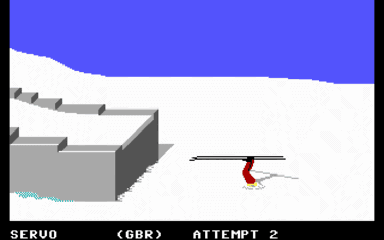 Gameplay screen of The Games: Winter Edition (5/8) Gameplay screen of The Games: Winter Edition (5/8)