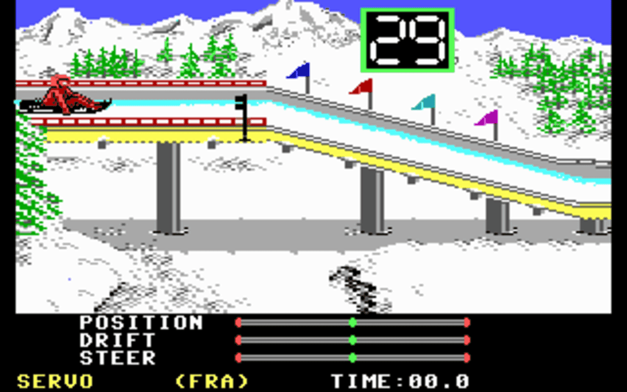 Gameplay screen of The Games: Winter Edition (8/8) Gameplay screen of The Games: Winter Edition (8/8)