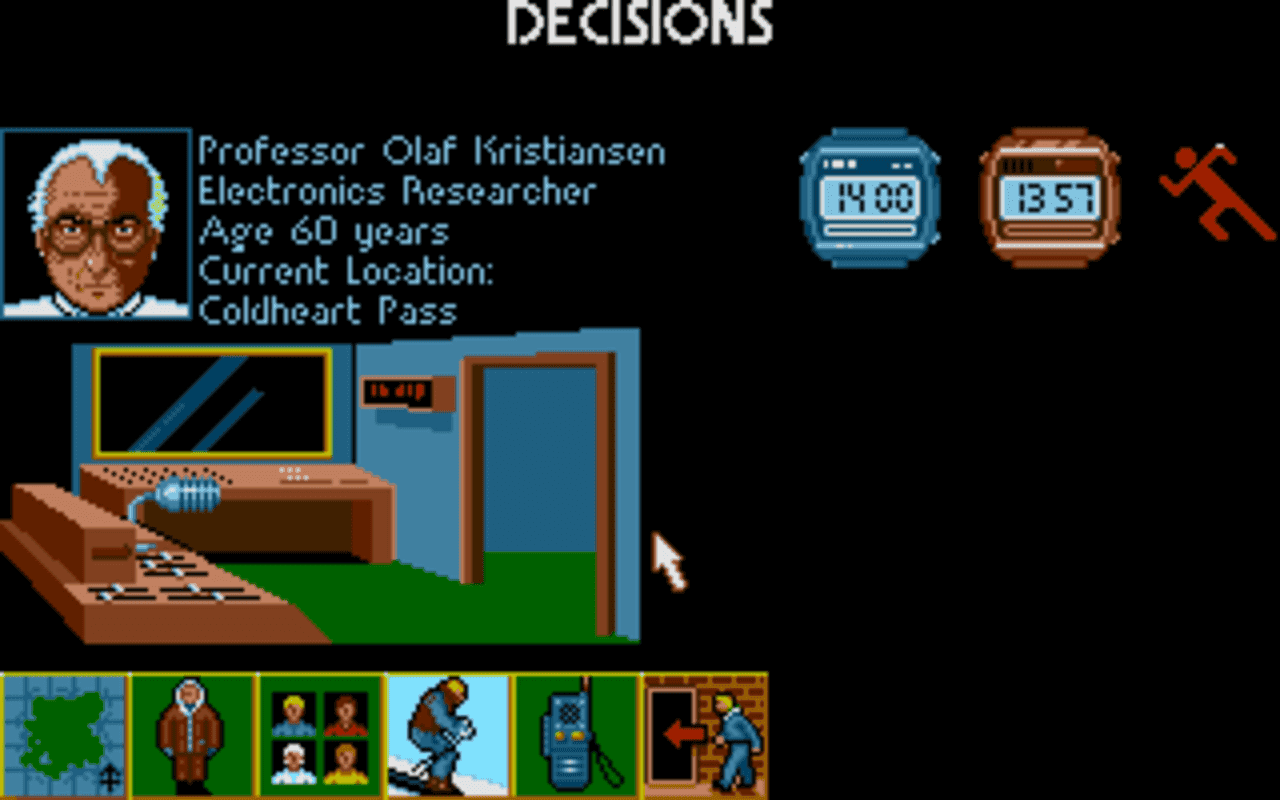 Gameplay screen of Midwinter (7/8) Gameplay screen of Midwinter (7/8)