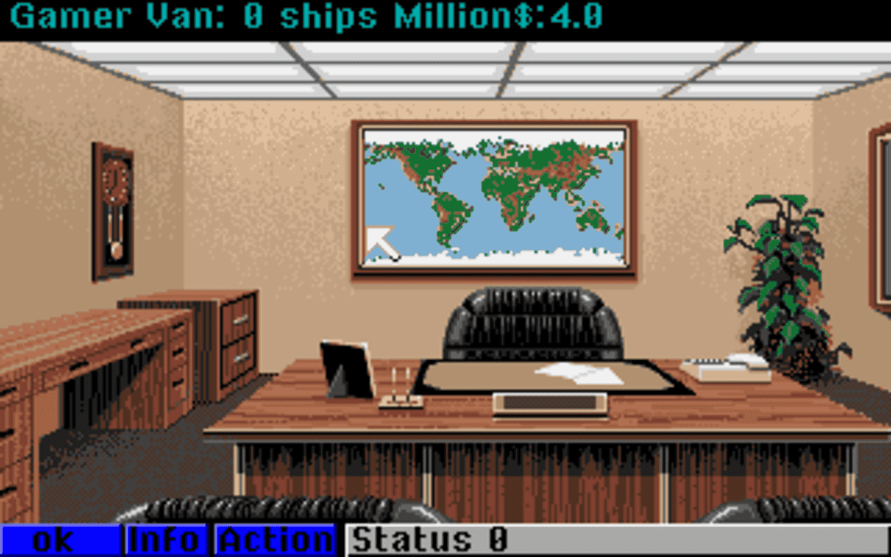 Gameplay screen of Ports of Call (7/8) Gameplay screen of Ports of Call (7/8)