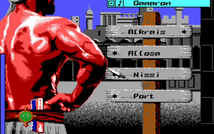 Gameplay screen of Sinbad and the Throne of the Falcon (1/8) Gameplay screen of Sinbad and the Throne of the Falcon (1/8)