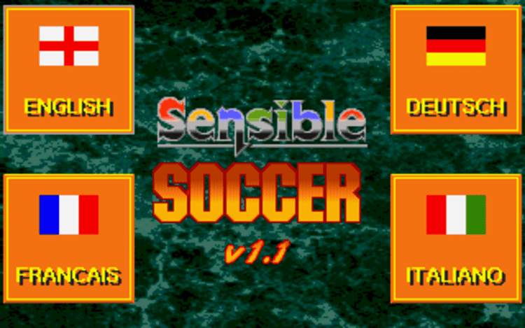 Gameplay screen of Sensible Soccer: European Champions - 92/93 Edition (1/4) Gameplay screen of Sensible Soccer: European Champions - 92/93 Edition (1/4)