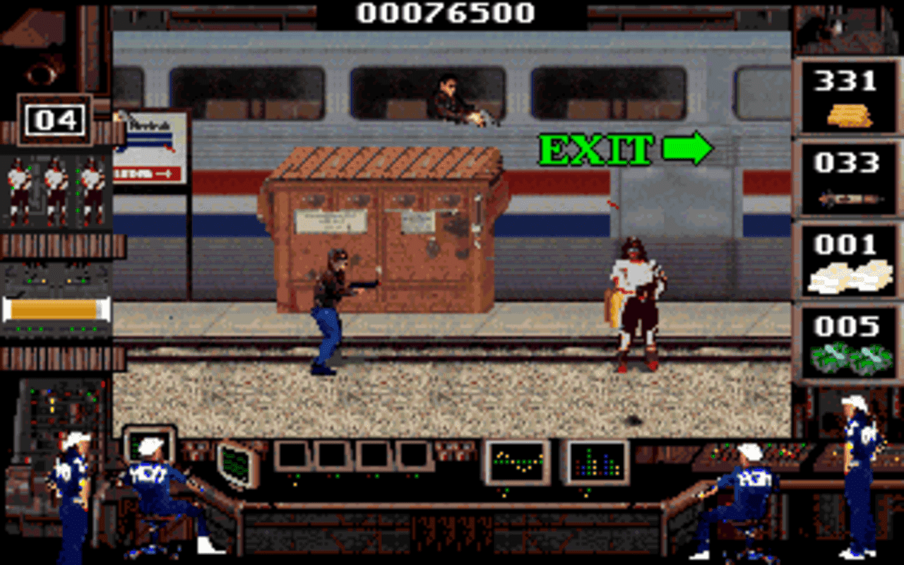 Gameplay screen of Crime Wave (7/8) Gameplay screen of Crime Wave (7/8)