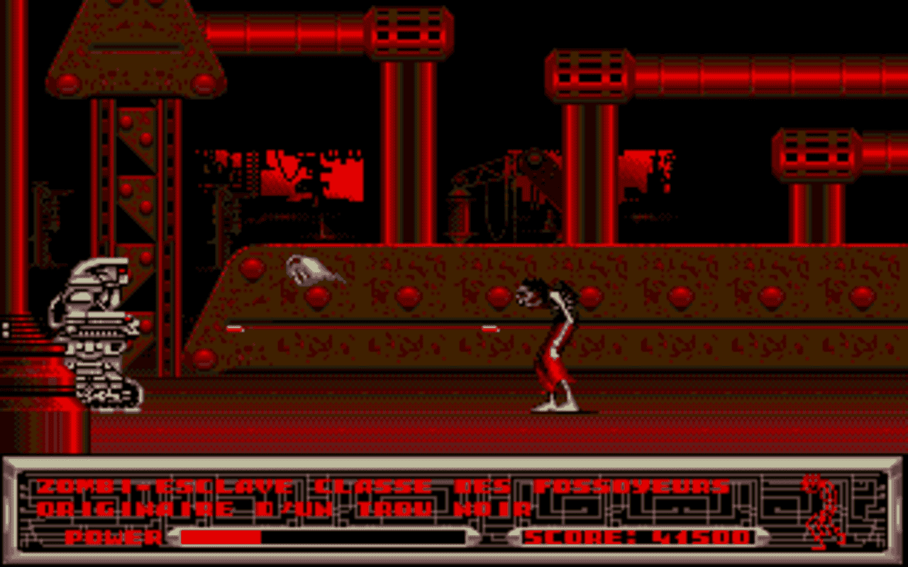 Gameplay screen of Metal Mutant (4/4) Gameplay screen of Metal Mutant (4/4)