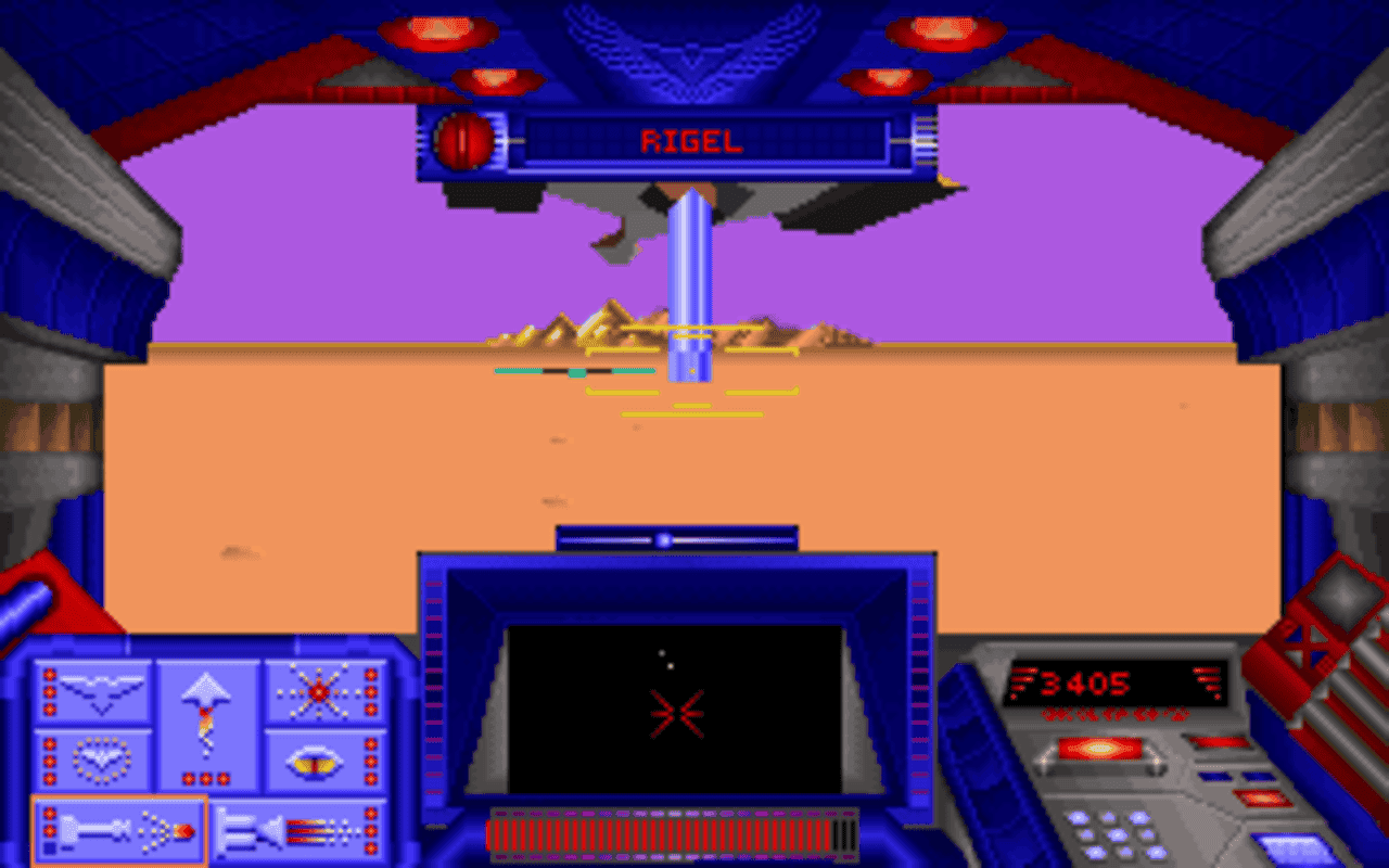 Gameplay screen of Stellar 7 (4/8) Gameplay screen of Stellar 7 (4/8)