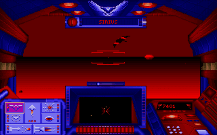 Gameplay screen of Stellar 7 (5/8) Gameplay screen of Stellar 7 (5/8)