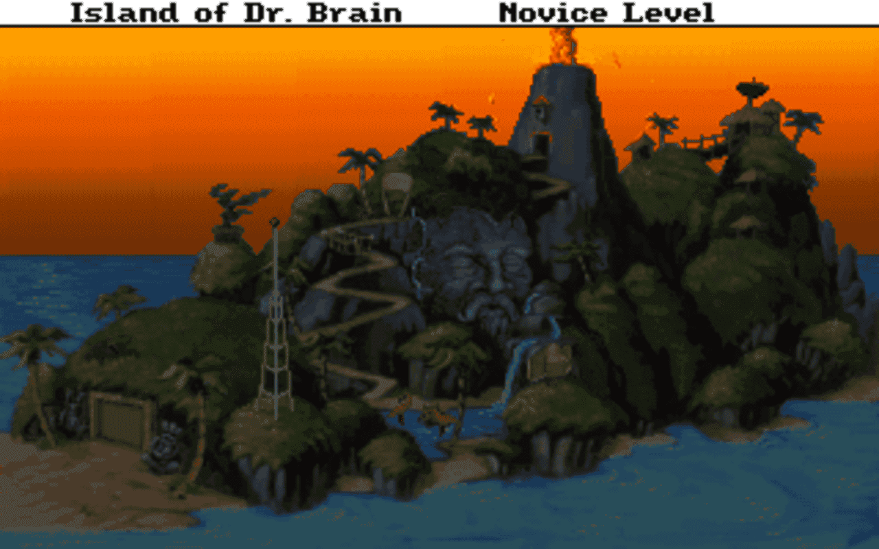 Gameplay screen of The Island of Dr. Brain (4/8) Gameplay screen of The Island of Dr. Brain (4/8)