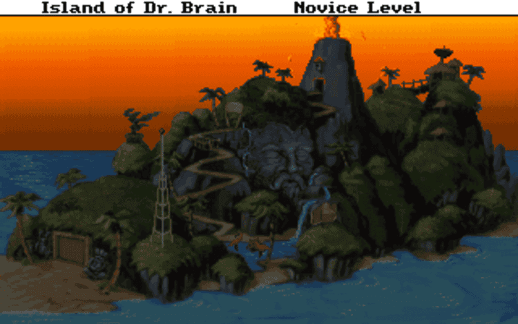 Gameplay screen of The Island of Dr. Brain (4/8) Gameplay screen of The Island of Dr. Brain (4/8)