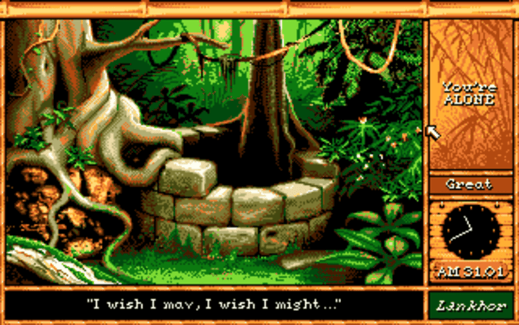 Gameplay screen of Maupiti Island (1/8) Gameplay screen of Maupiti Island (1/8)