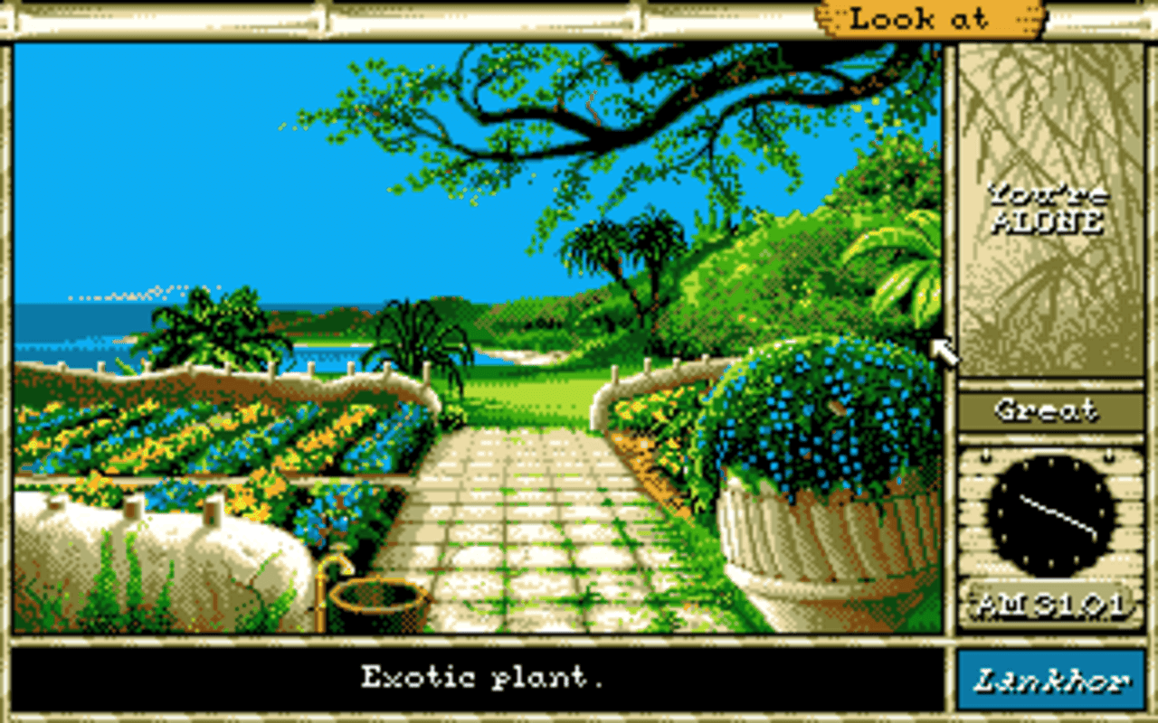 Gameplay screen of Maupiti Island (3/8) Gameplay screen of Maupiti Island (3/8)